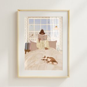 Art print Winter Home