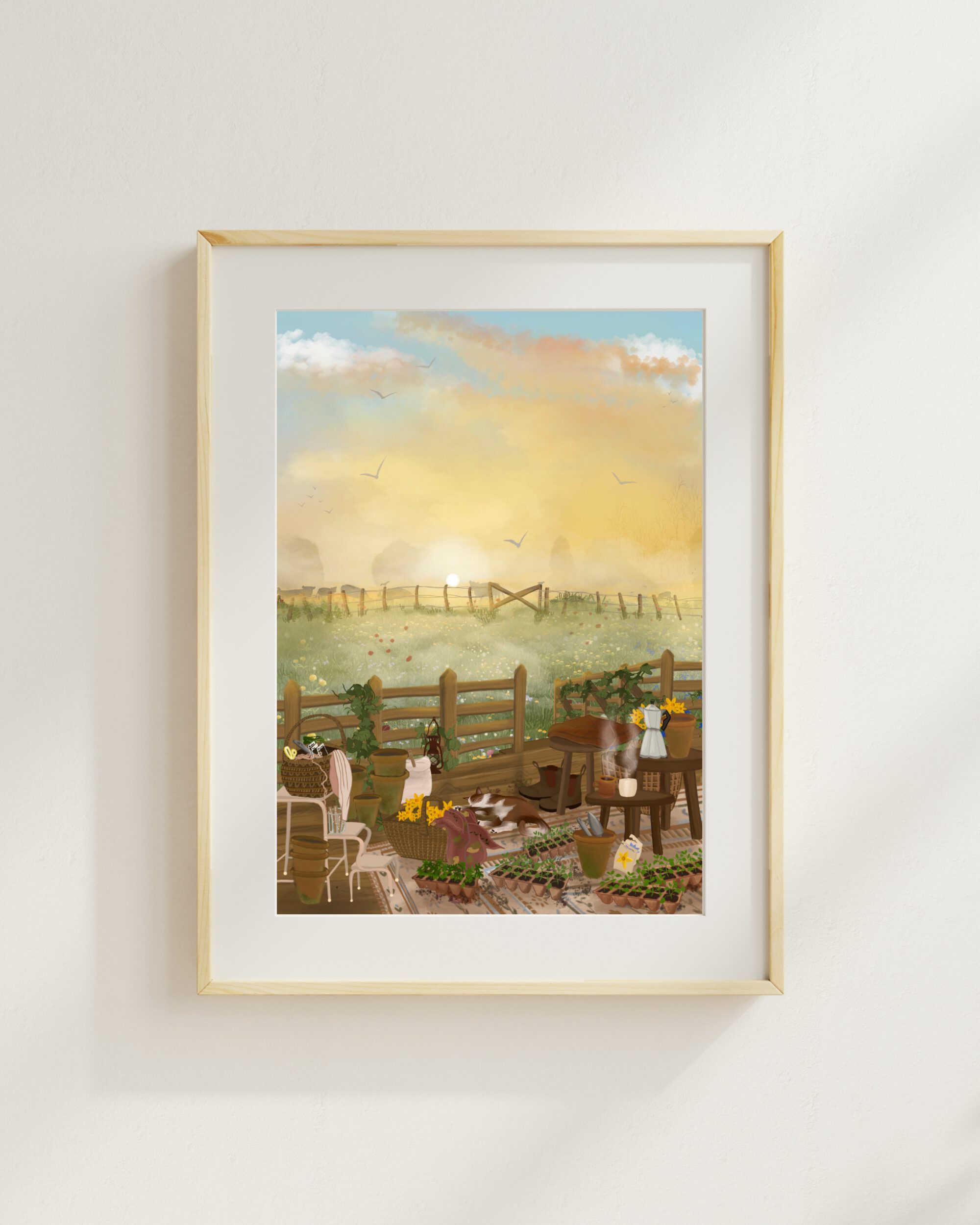 Spring Artist Print Art print Spring A4 – Studio By Nicolet