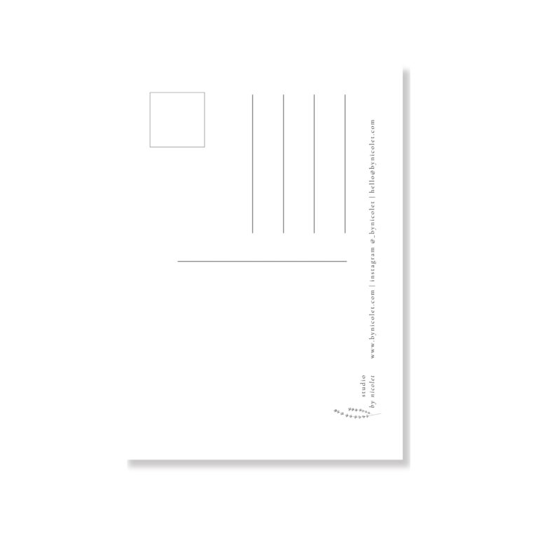 Set of 5 "Home for Christmas" Postcards - Image 2