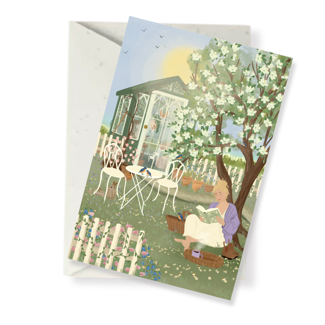 Mothers day Card "Love of my life" + Growing Paper Envelope