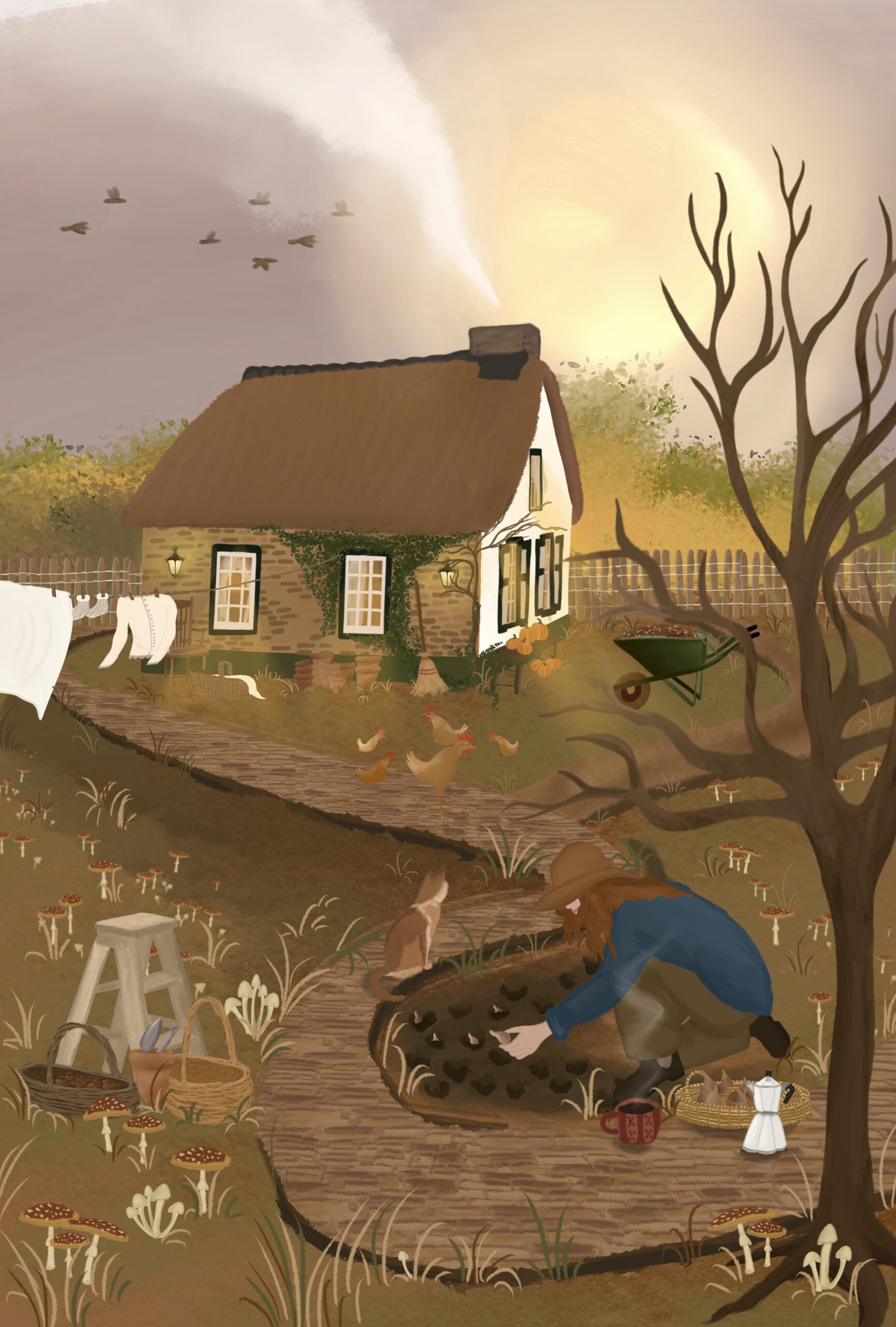 PRE ORDER Two-Way Calendar "The alchemy of the seasons" - Image 17