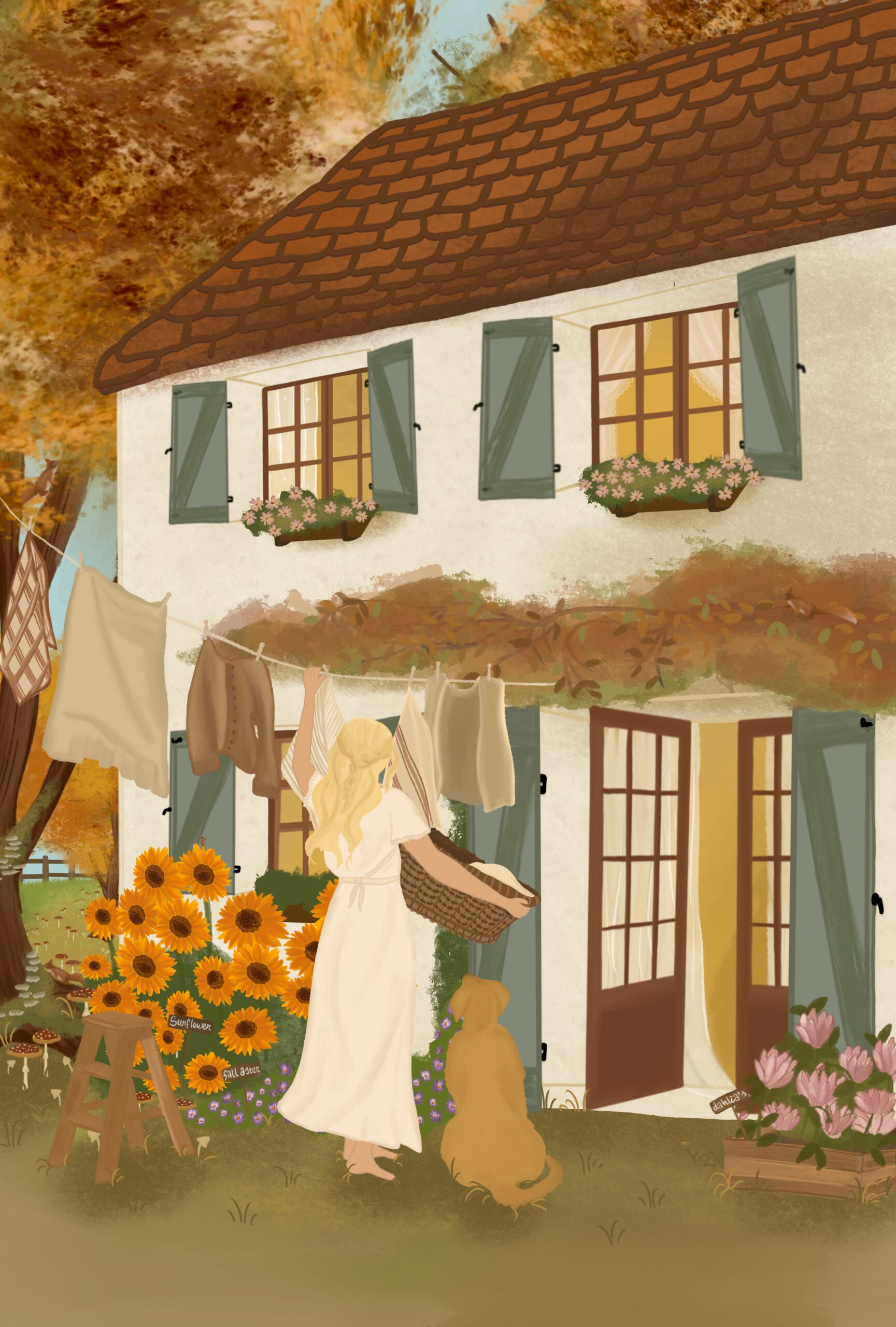 PRE ORDER Two-Way Calendar "The alchemy of the seasons" - Image 16