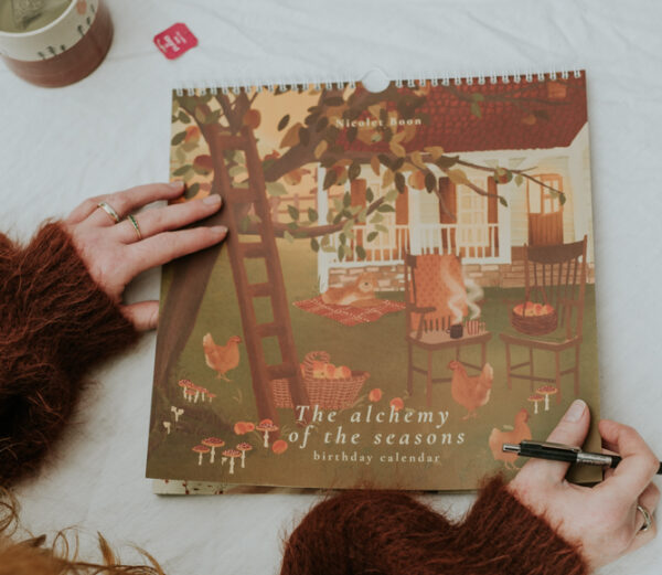 PRE-ORDER -  Birthday Calendar "The alchemy of the seasons"