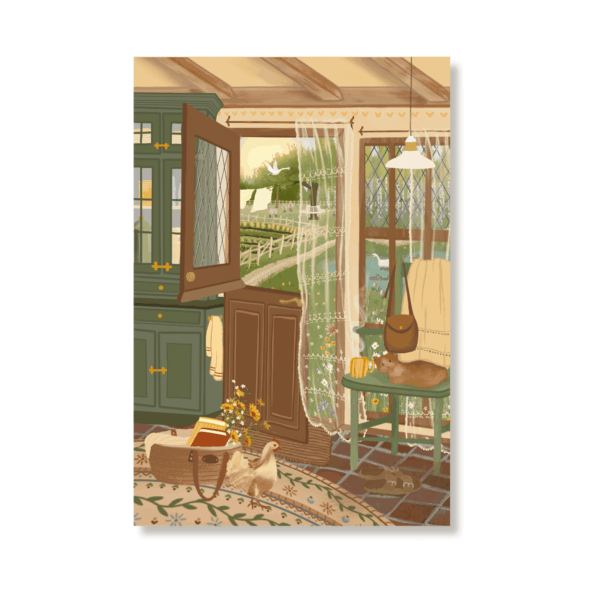 6 Single Postcards set - Abundance - The Summer Set - Image 4