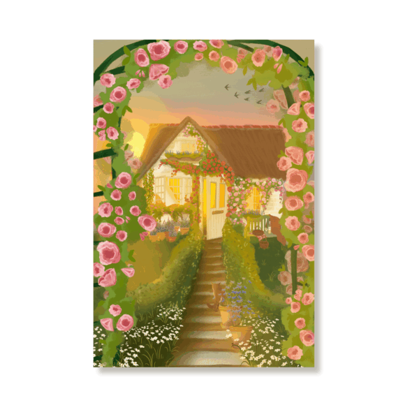 6 Single Postcards set - Abundance - The Summer Set - Image 5