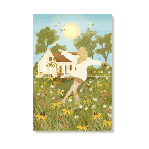 6 Single Postcards set - Abundance - The Summer Set - Image 7