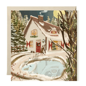 Christmas Cottage Card