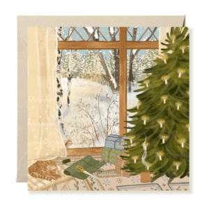 Folded Square "Cozy Christmas" Card