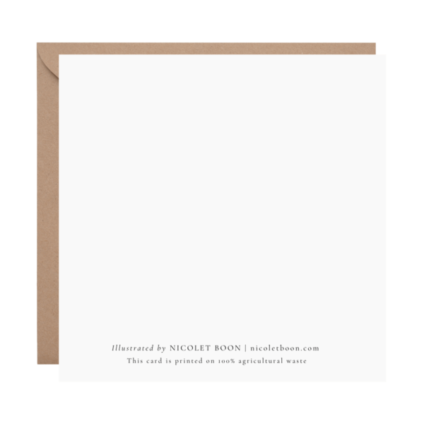 Folded Square "Christmas Eve" Card - Image 2