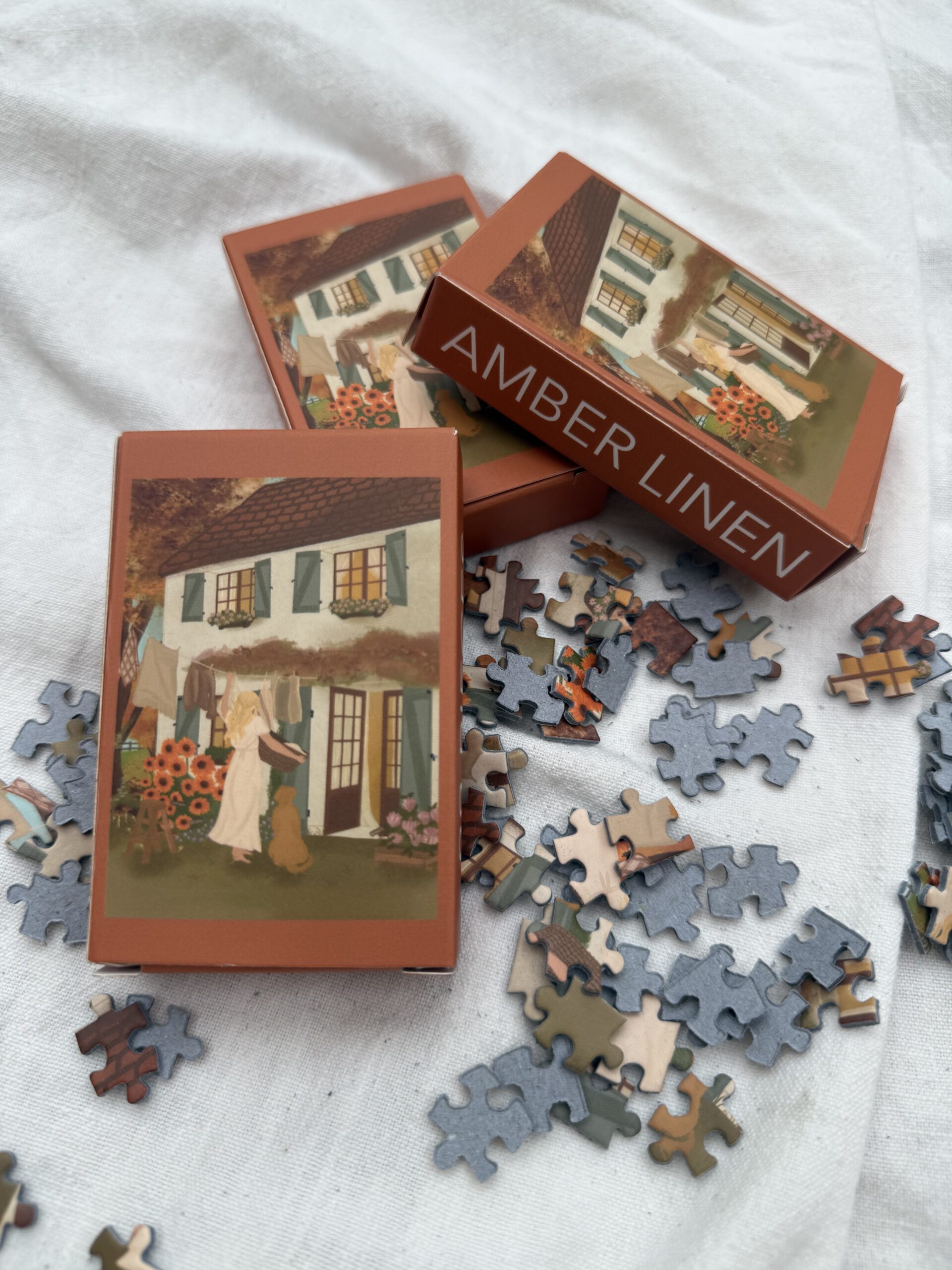 99 pieces Puzzle "Amber Linen"
